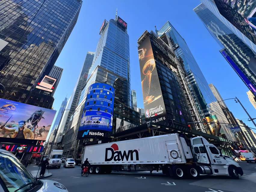 美国-纳斯达克大屏